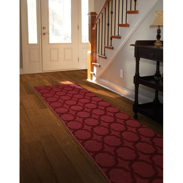 Gurdon Chili Red Area Rug by Charlton Home
