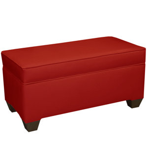 Hardenburgh Fabric Storage Bench by Red Barrel Studio
