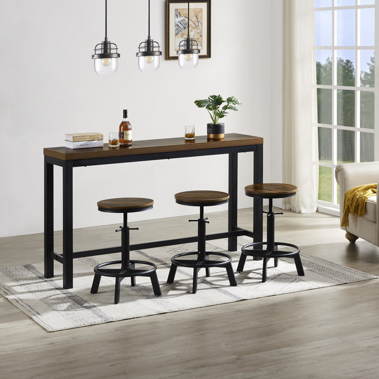bar height table set