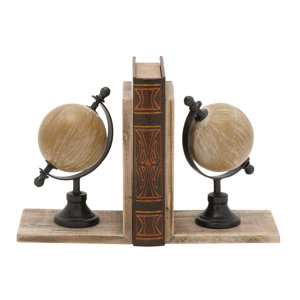 Globe Bookends (Set of 2)