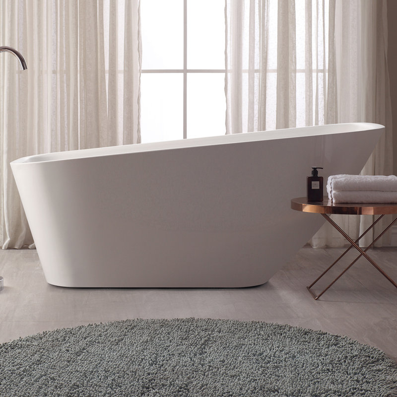 ABT1529-GL 70" H x 30" W Soaking Bathtub