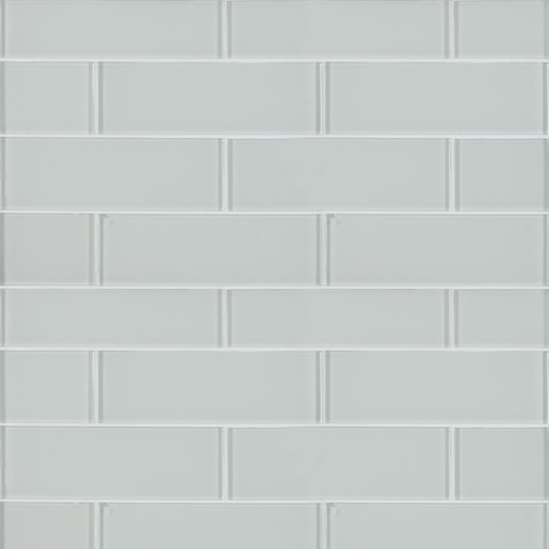 Msi Snowcap 3 X 9 Gl Subway Tile In White Wayfair Msi Snowcap 3 X 9 Gl Subway Tile