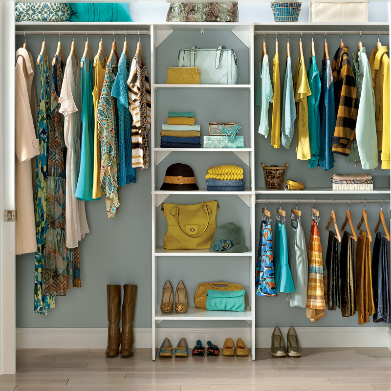 Closetmaid Suitesymphony 84 Quot W 120 Quot W Closet System With