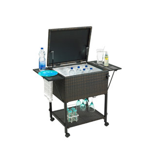 Outdoor Bar Cooler Cart Wayfair Cooler Cart