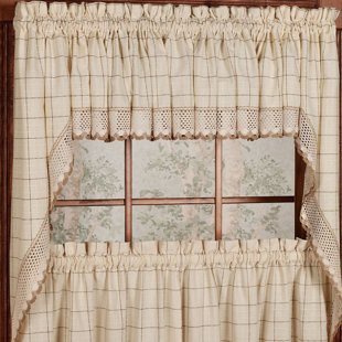 Kitchen Window Curtain Sets Wayfair