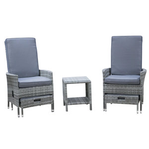 Vallauris 5 Piece Recliner Seating Group with Cushion