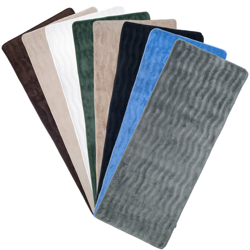 Mercury Row Barrientos Memory Foam Extra Long Bath Mat & Reviews Wayfair