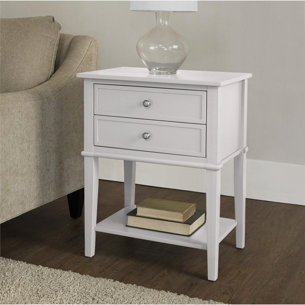 Dmitry End Table With Storage by Beachcrest Home