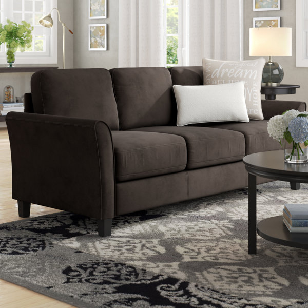Celestia Curved Arm Sofa By Andover Mills New Design