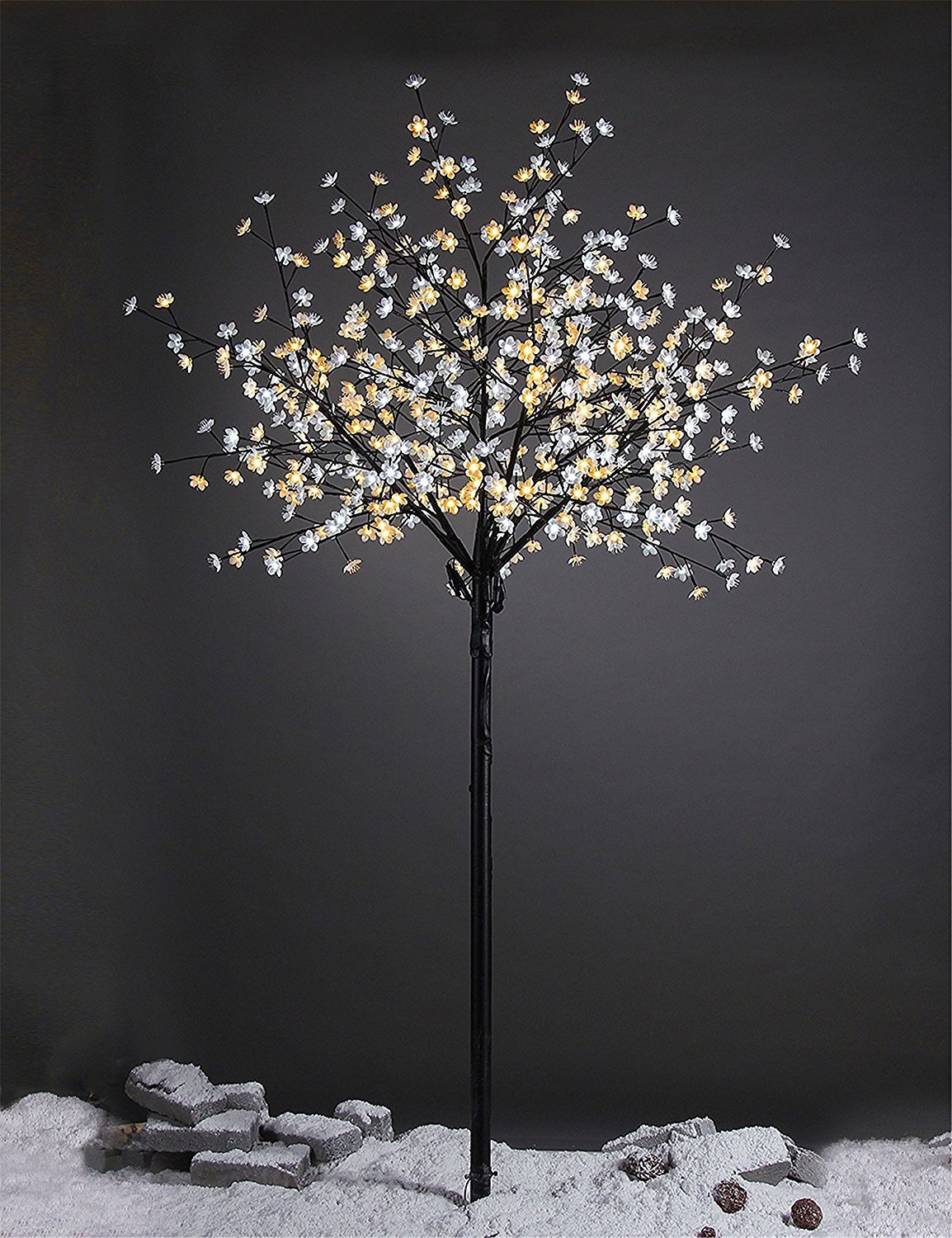 Lightshare Blossom Flower 600 Light Led Lighted Tree Wayfair Light Led Lighted Tree