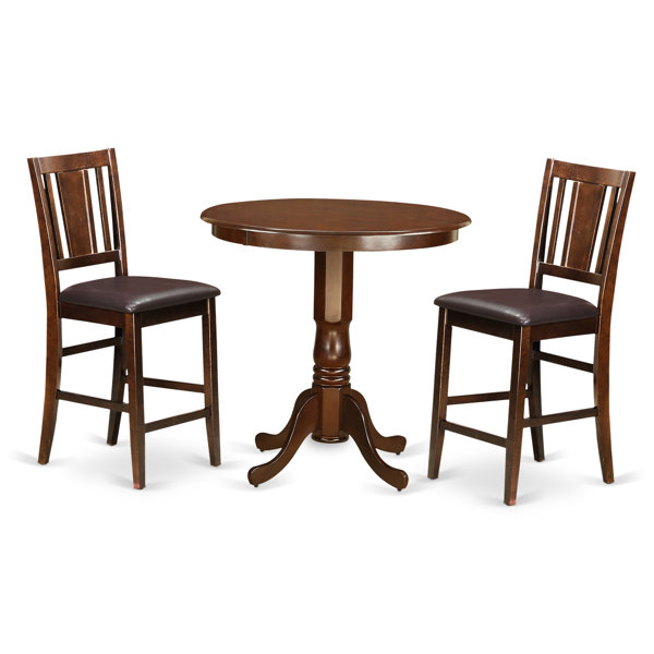 Find Jackson 3 Piece Counter Height Pub Table Set By Wooden Importers Spacial Price