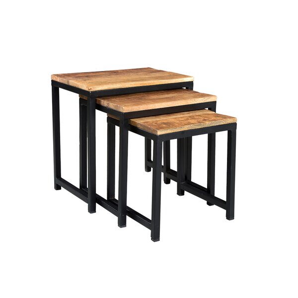 Nathaniel 3 Piece Nesting Tables By Millwood Pines
