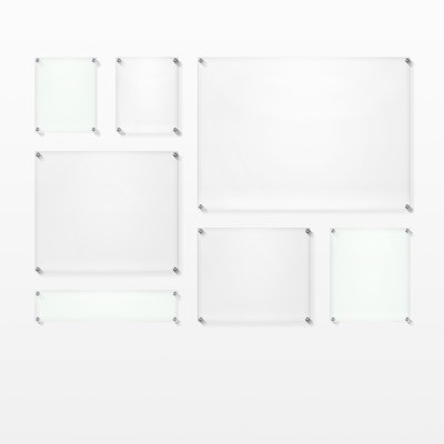 7 Piece Mondrian Picture Frame Set Wexel Art