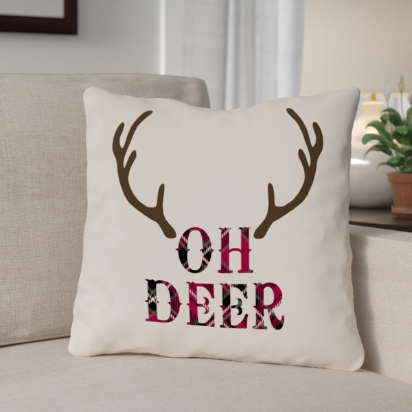 Deer Antler Pillow Wayfair Ca