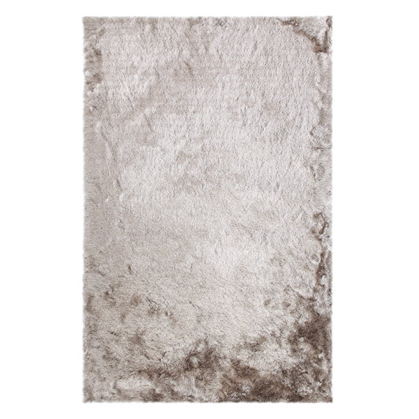 One-of-a-Kind Kailyn Hand-Knotted Taupe Area Rug by Union Rustic