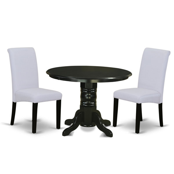 Parenteau Small Table 3 Piece Solid Wood Dining Set By Charlton Home Read Reviews