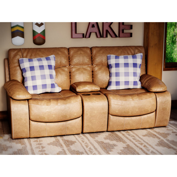 Perfect Priced Grizzly Hill Double Motion Console Loveseat Snag This Hot Sale! 35% Off