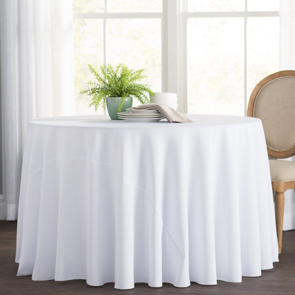 Wayfair Basics Polyester Round Tablecloth by Wayfair Basics™