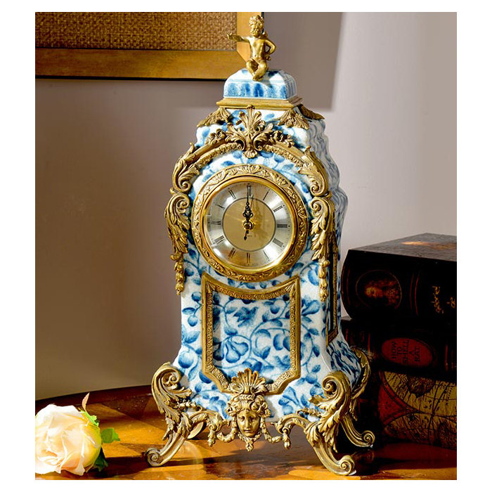 Westmen Lights Decorative Tabletop Clock Wayfair