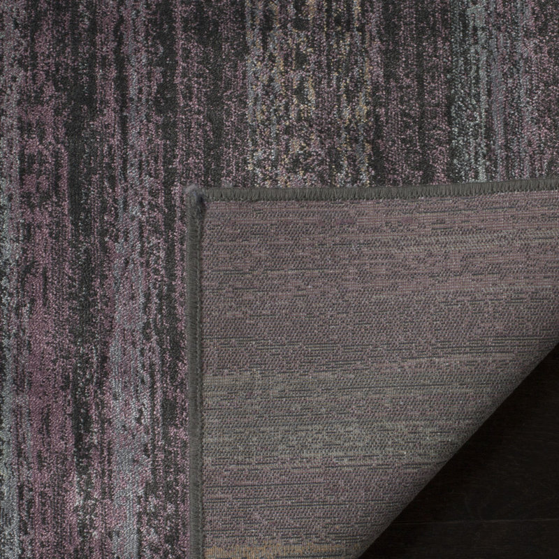 Safavieh Vivien Purple/Charcoal Area Rug & Reviews Wayfair.co.uk