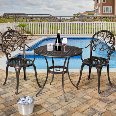 Latitude Run Watkins 3 Piece Bistro Set Latitude Run Dailymail