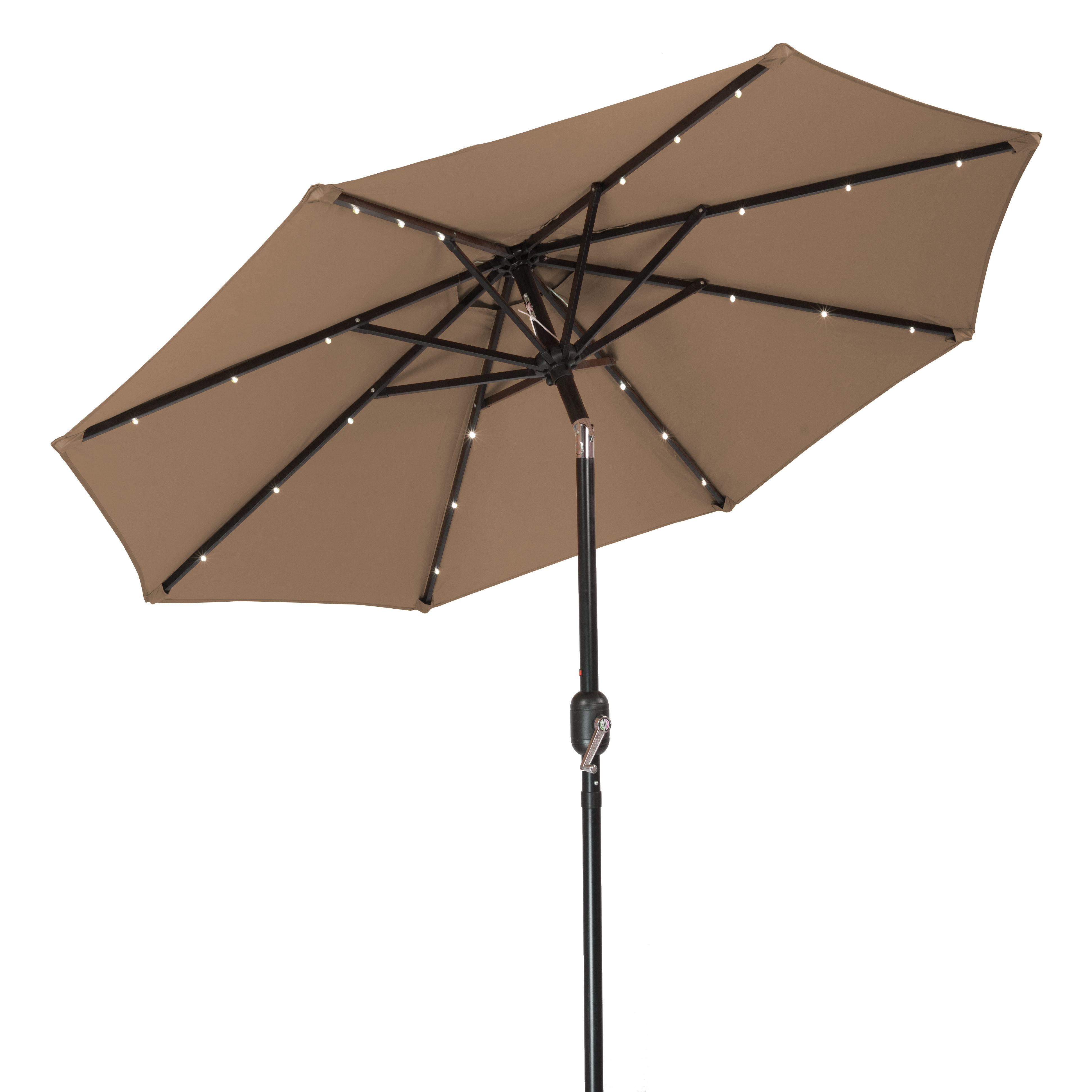Freeport Park Branam 7 Lighted Umbrella Reviews Wayfair Freeport Park Branam 7 Lighted