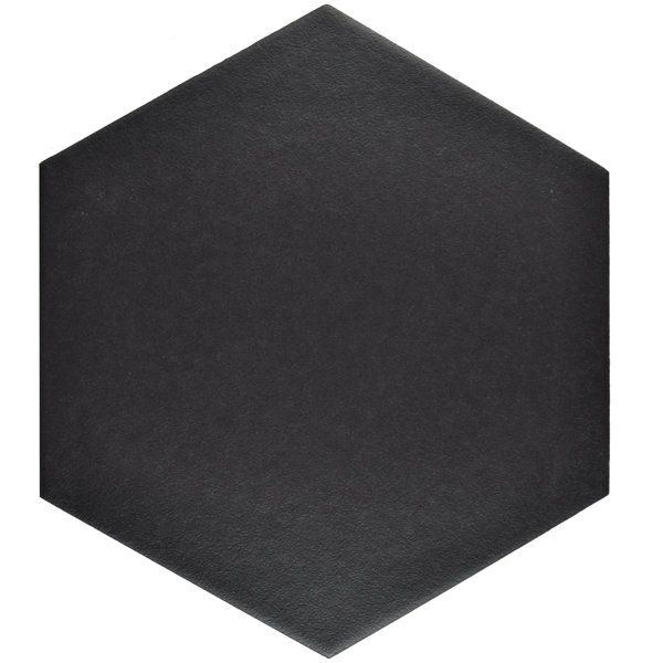 Tessile 8.63 x 9.88 Porcelain Mosaic Tile in Black by EliteTile