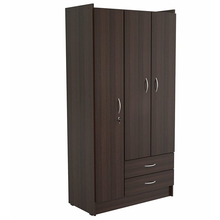 Latitude Run Leonid Wardrobe Armoire Wayfair