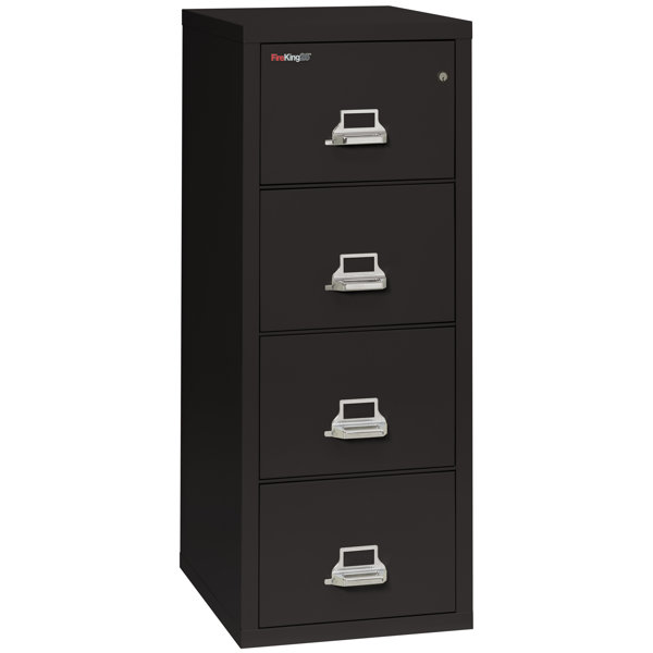Fireproof 4-Drawer Vertical File Cabinet by FireKing| @ $3,550.00
