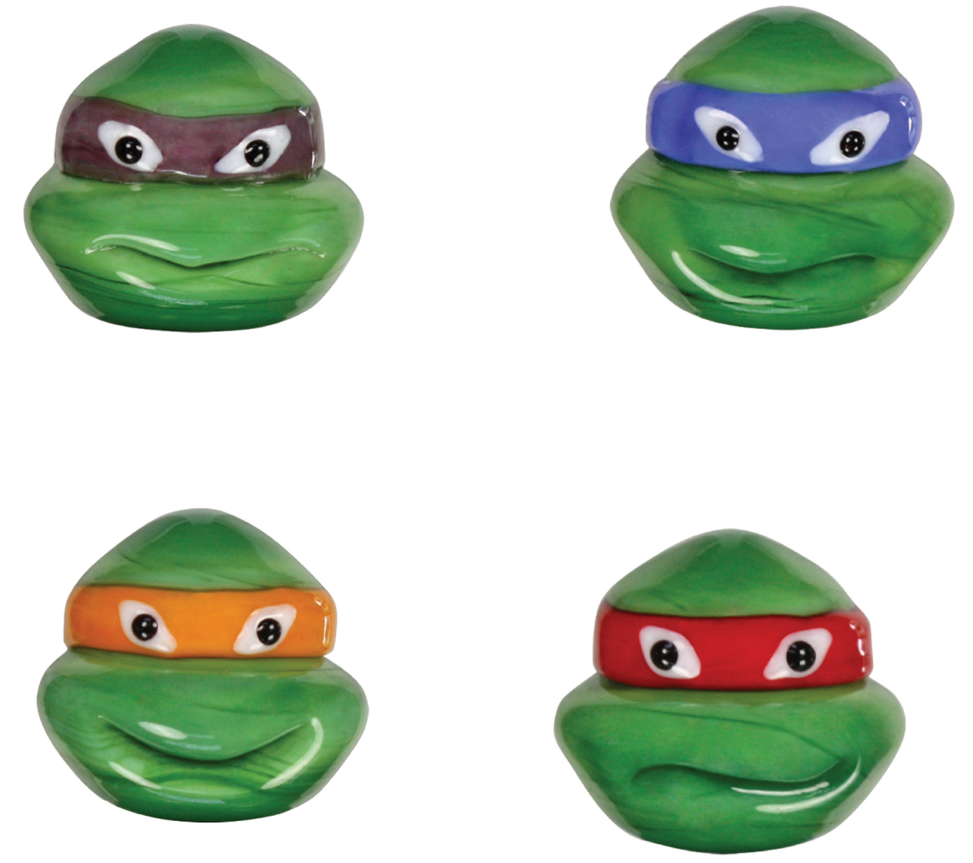 Looking Glass Figurines 4 Piece Teenage Mutant Ninja Turtles