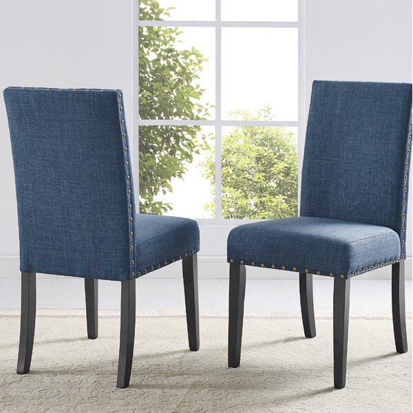 Haysi Fabric Upholstered Side Chair (Set Of 2) By Greyleigh