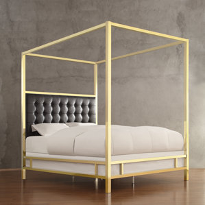 Metal Canopy Bed Frames canopy beds you'll love | wayfair Metal Canopy Bed Frames canopy beds you'll love | wayfair