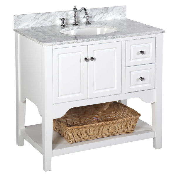 Washington 36 Single Bathroom Vanity Set by Kitchen Bath Collection