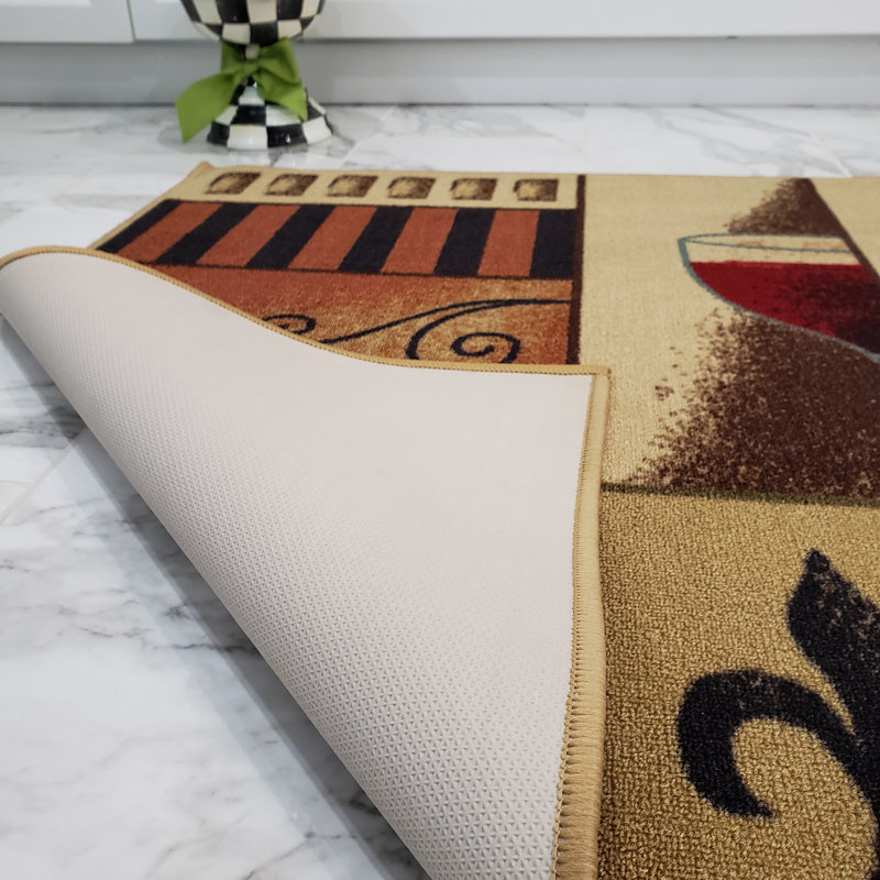 Fleur De Lis Living Birdsview French Wine Gl Cream Orange Fleur De Lis Living Birdsview French