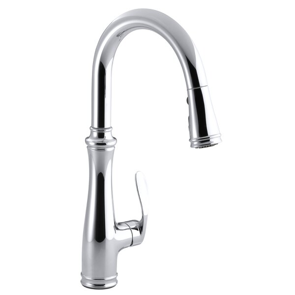 Bellera Pull Down Single Handle Kitchen Faucet with DockNetik®, MasterClean™, and ProMotion™ by Kohler