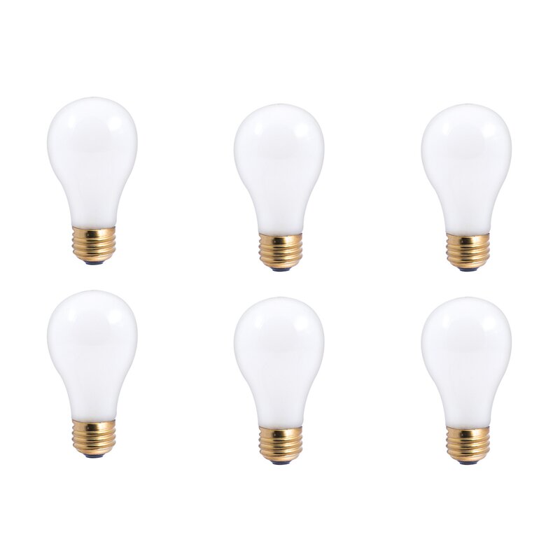 Bulbrite Industries 30/60/90W A19 E26 Dimmable Incandescent (2700K) 3