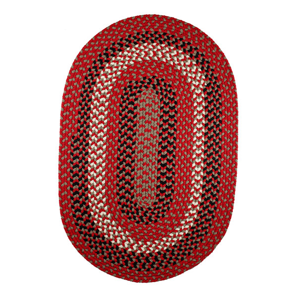Handmade Red Brick Indoor/Outdoor Area Rug by The Conestoga Trading Co.