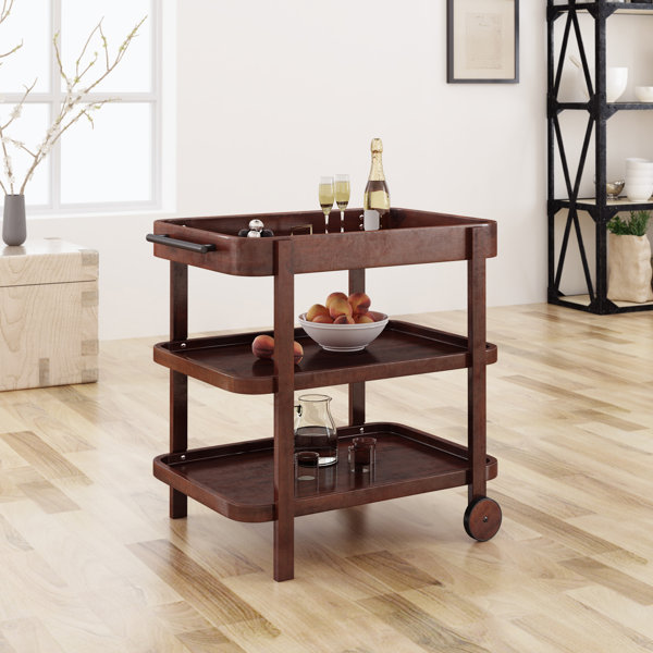 Rosaline Bar Cart By Millwood Pines Best #1