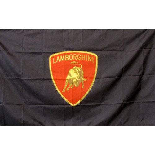 Lamborghini Polyester 3 x 5 ft. Flag by NeoPlex