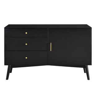 Modern Black Tv Stands Allmodern Quickview