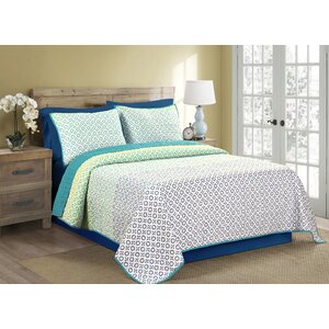 Viva Reversible Quilt Set