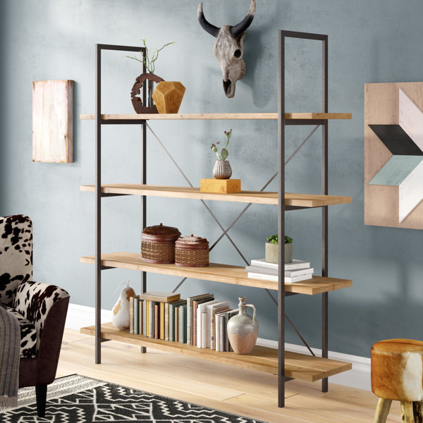 Caitlyn Etagere Bookcase by Union Rustic