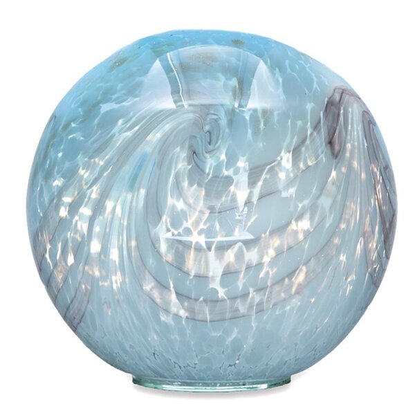 Pearly Glass Gazing Globe by Wind & Weather
