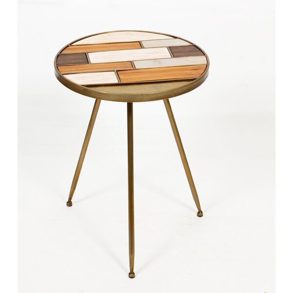 3 Legs End Table By Union Rustic