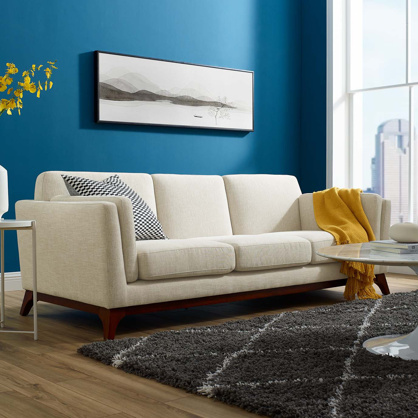 Downham 83 5 Square Arms Sofa Reviews Joss Main Downham 83 5 Square Arms Sofa