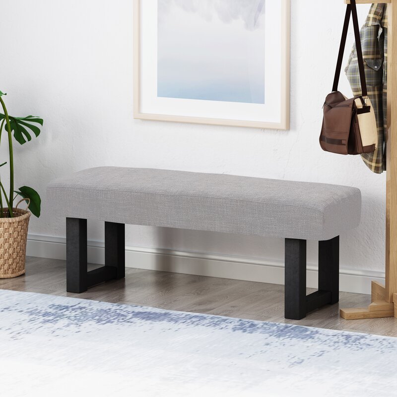 One Allium Way Amot Upholstered Bench Reviews Wayfair