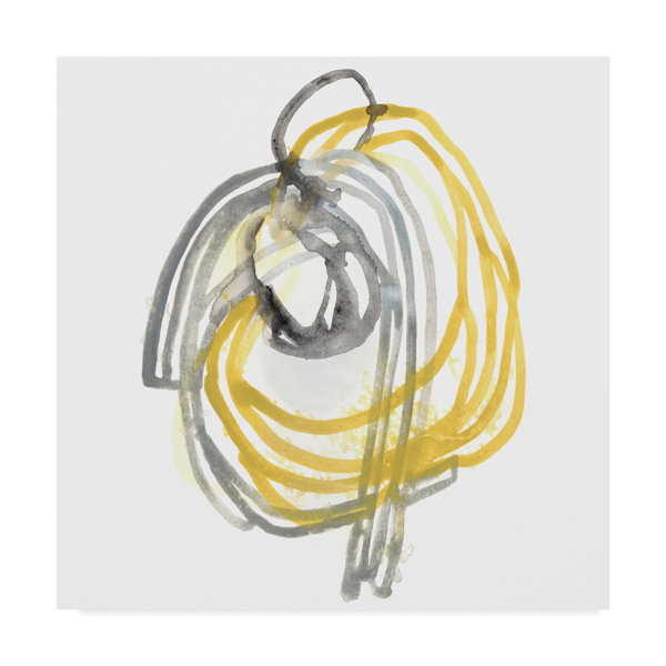 East Urban Home String Orbit Ii Acrylic Painting Print On
