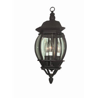 Astoria Grand Jenison 3 Bulb 16 H Outdoor Hanging Lantern Reviews Wayfair