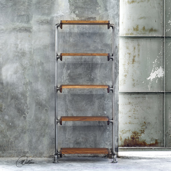 Cairo Industrial Etagere Bookcase By 17 Stories Wonderful