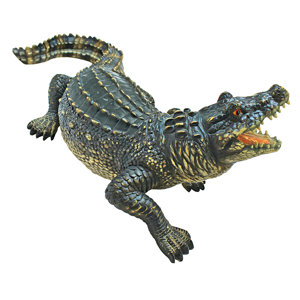 The Agitated Alligator Swamp Gator Statue
